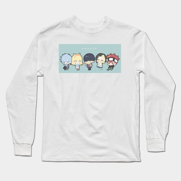 Mashle Long Sleeve T-Shirt by Tazlo